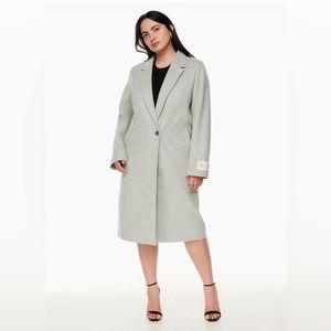 EUC Aritizia Babaton Lined Stedman Coat size S in Heather Light Gray